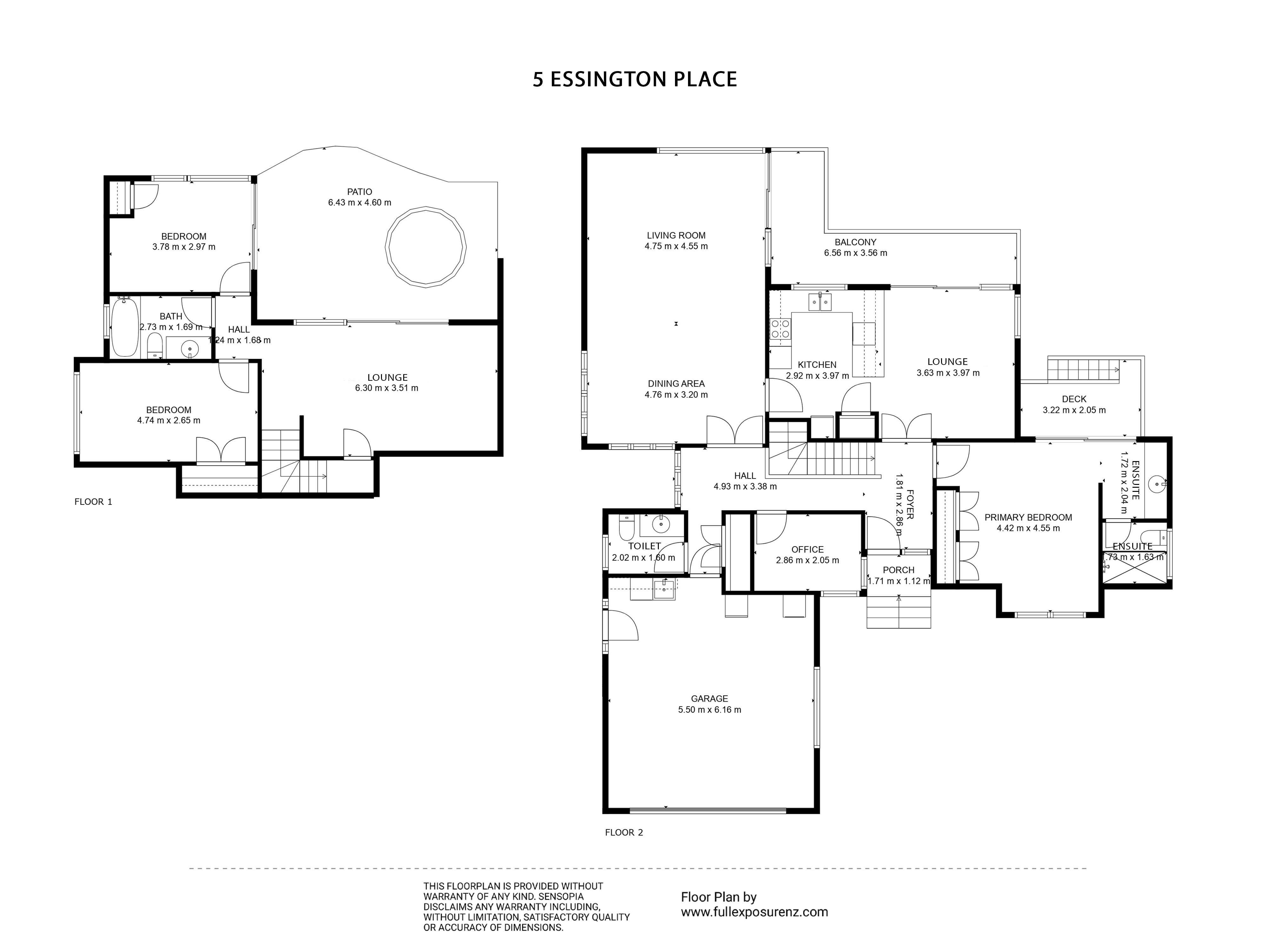 5 Essington Place, Half Moon Bay, Manukau City, 3 ห้องนอน, 0 ห้องน้ำ, House