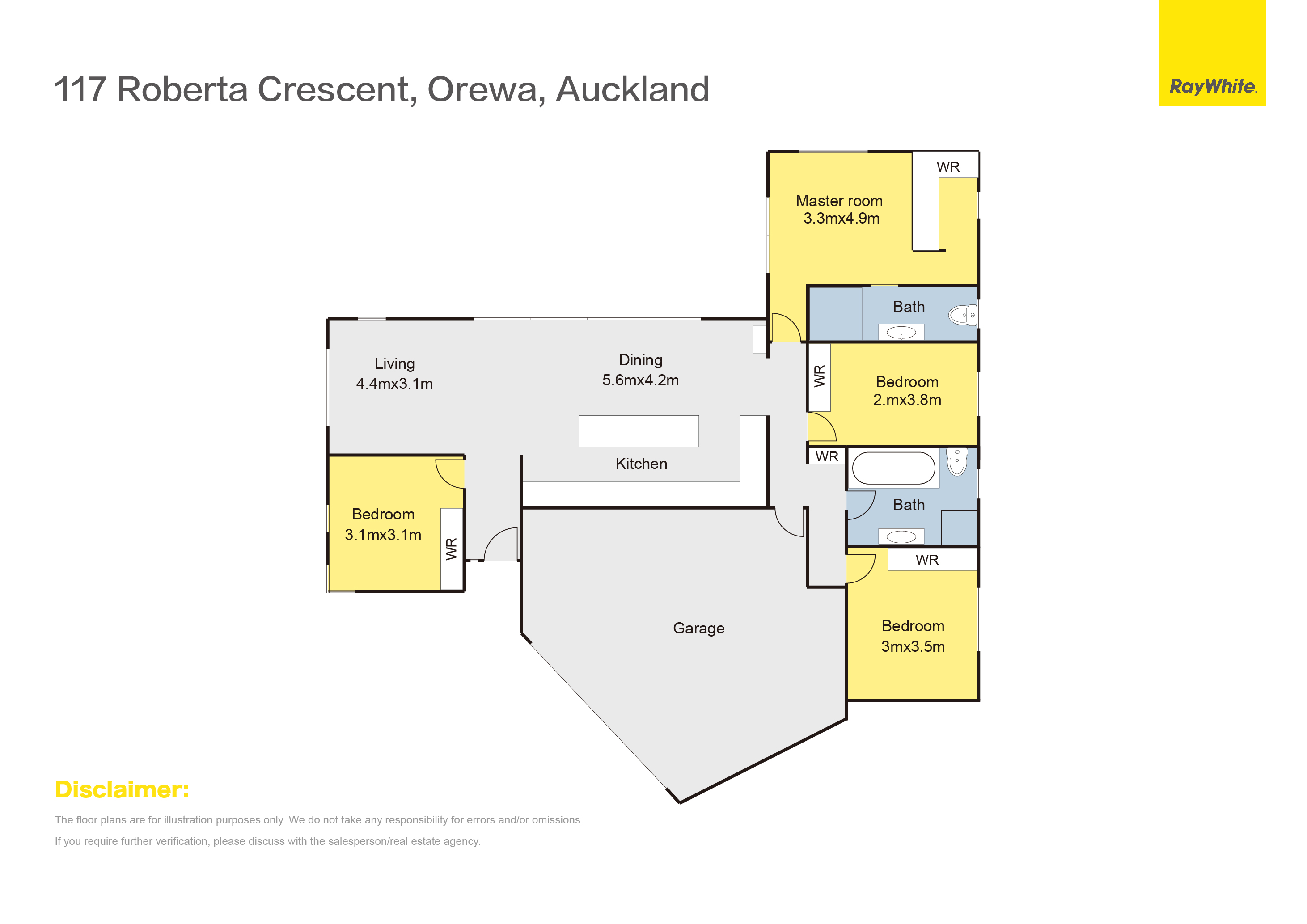117 Roberta Crescent, Orewa, Rodney, 4房, 2浴, House