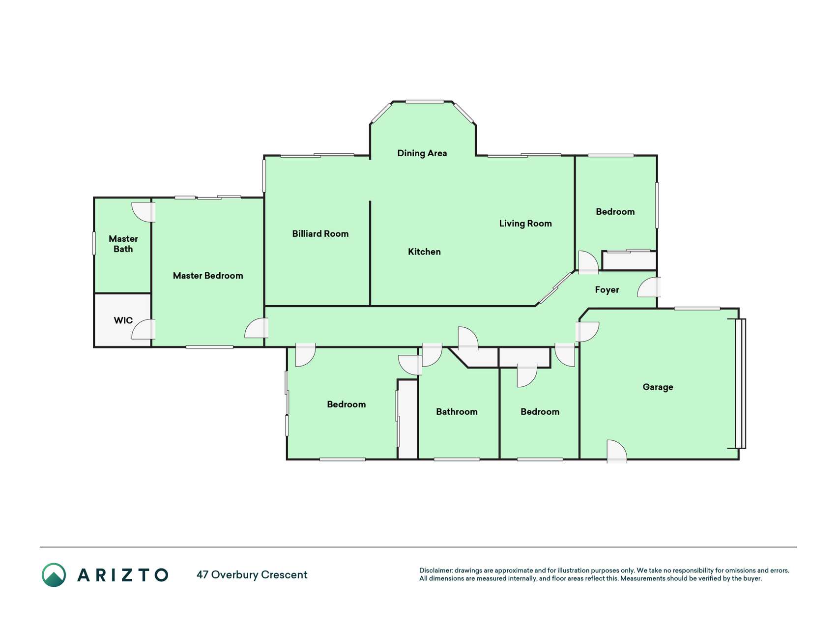 47 Overbury Crescent, Rolleston, Selwyn, 4房, 2浴, House
