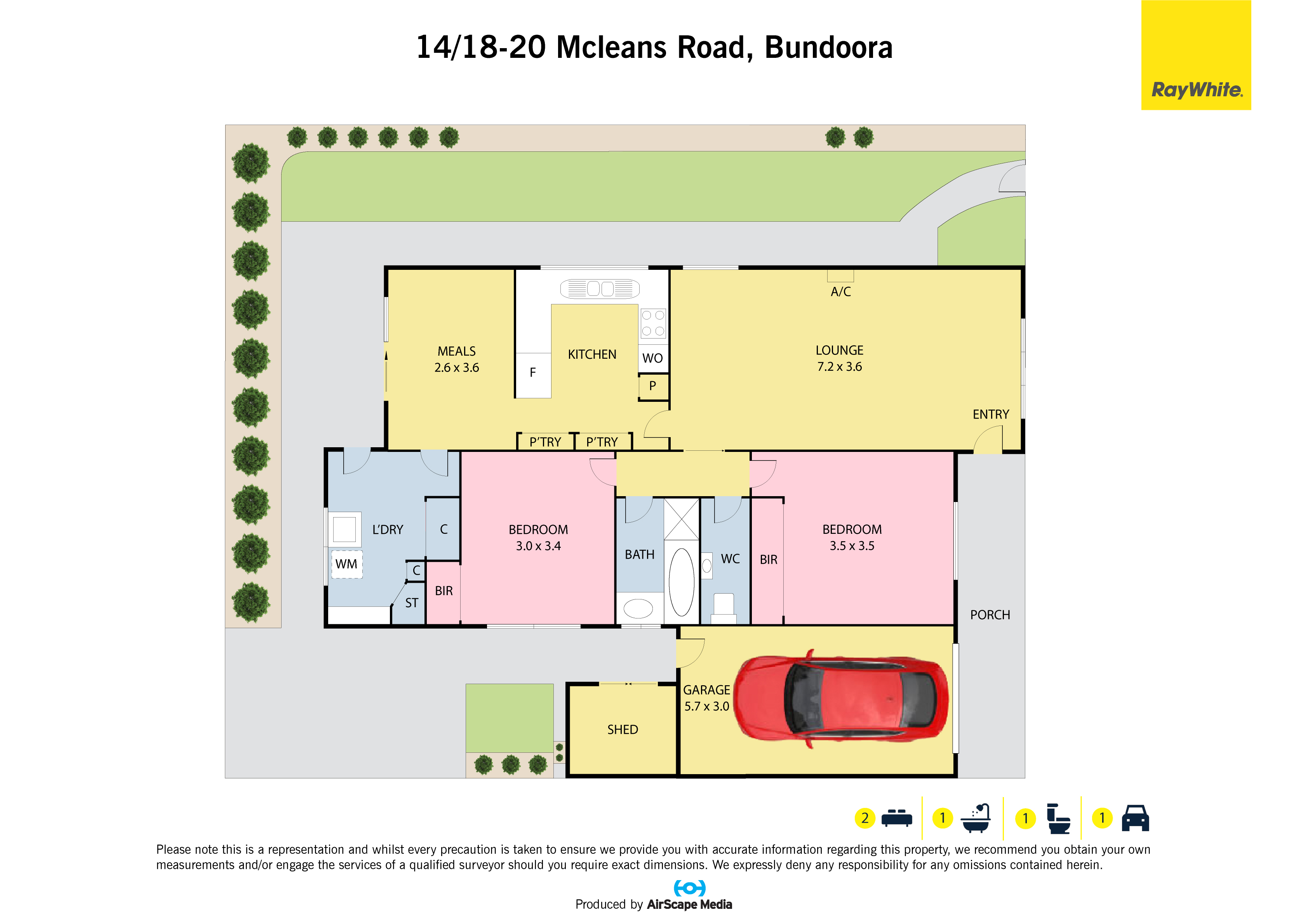 UNIT 14 18 MCLEANS RD, Bundoora, North Melbourne, 0 રૂમ, 0 બાથરૂમ, Unit