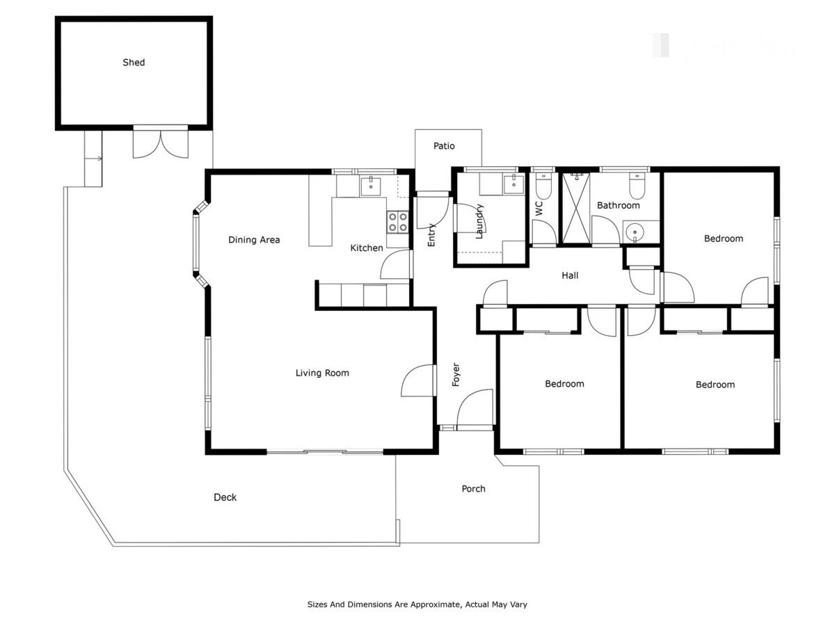 62 Barr Street, Kenmure, Dunedin City, 3 રૂમ, 1 બાથરૂમ, House