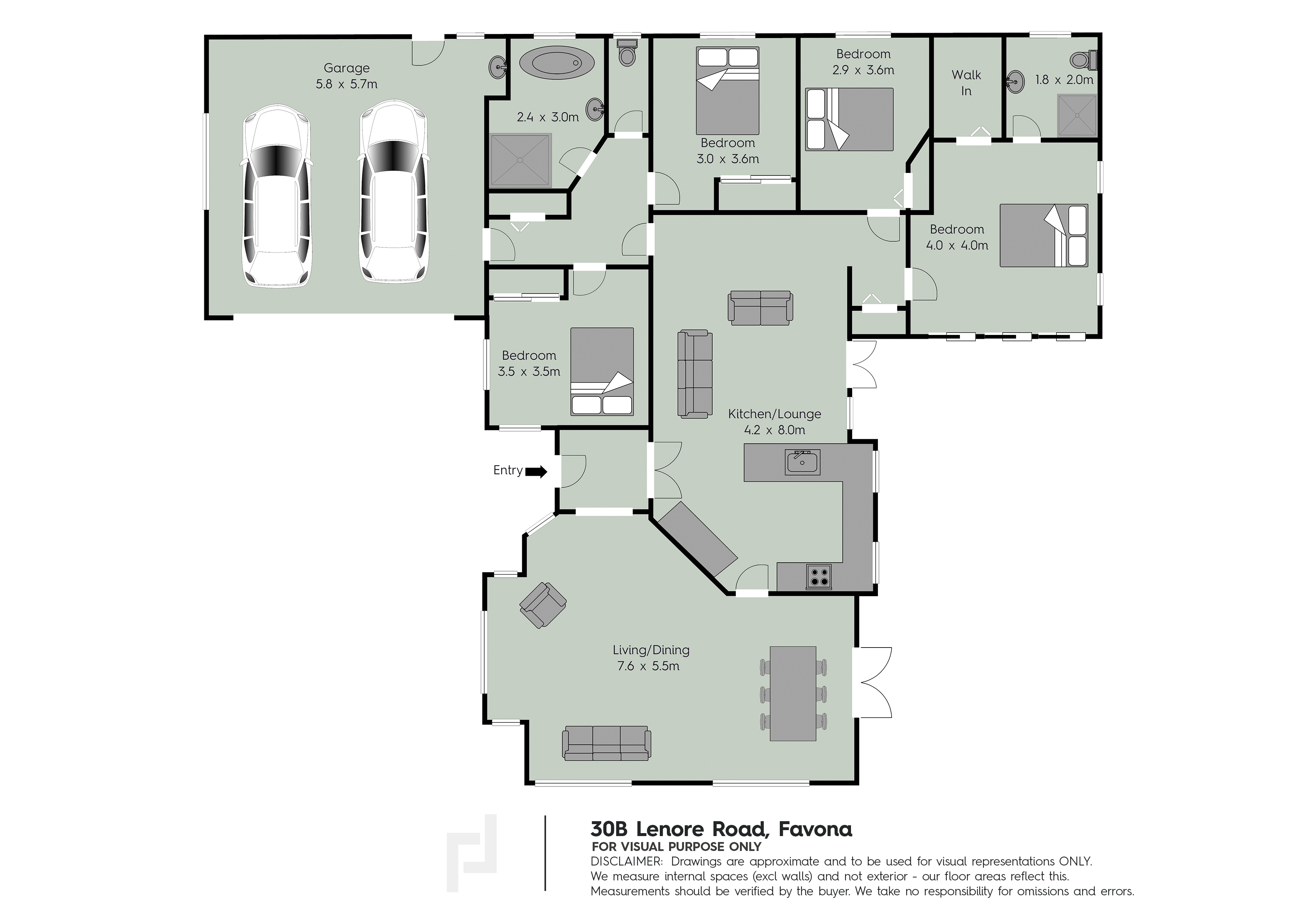 30b Lenore Road, Favona, Manukau City, 4 chambres, 2 salles de bain, House
