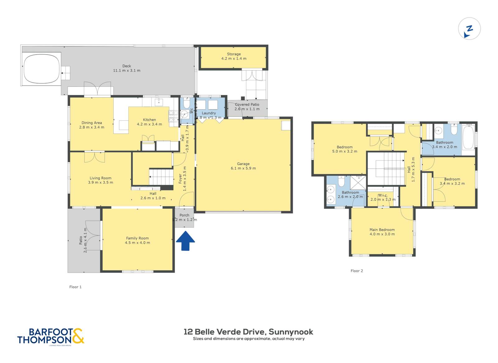 2/12 Belle Verde Drive, Sunnynook, North Shore City, 3 غرف, 0 حمامات, House