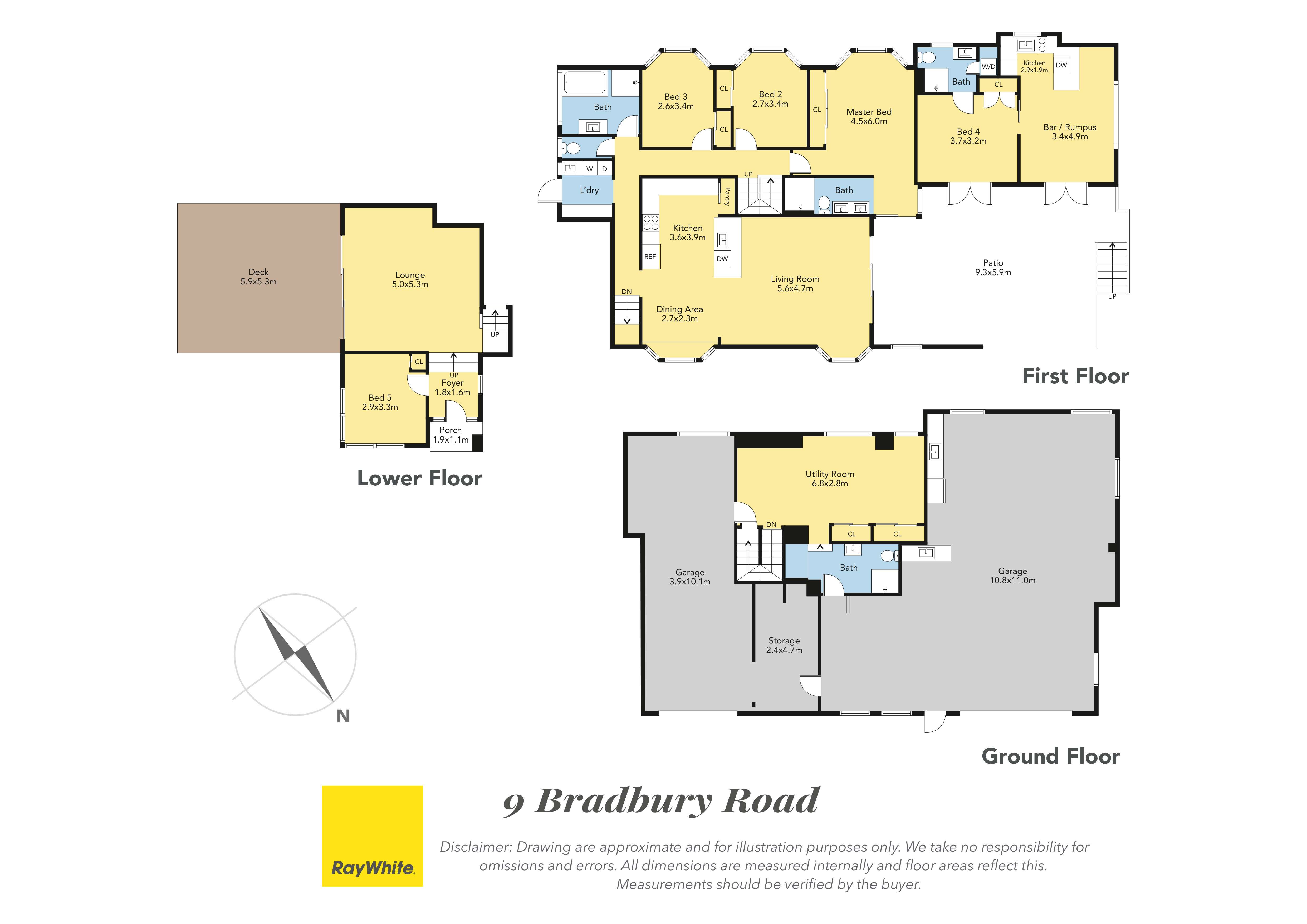 9 Bradbury Road, Botany Downs, Manukau City, 5 Kuwarto, 0 Banyo, House