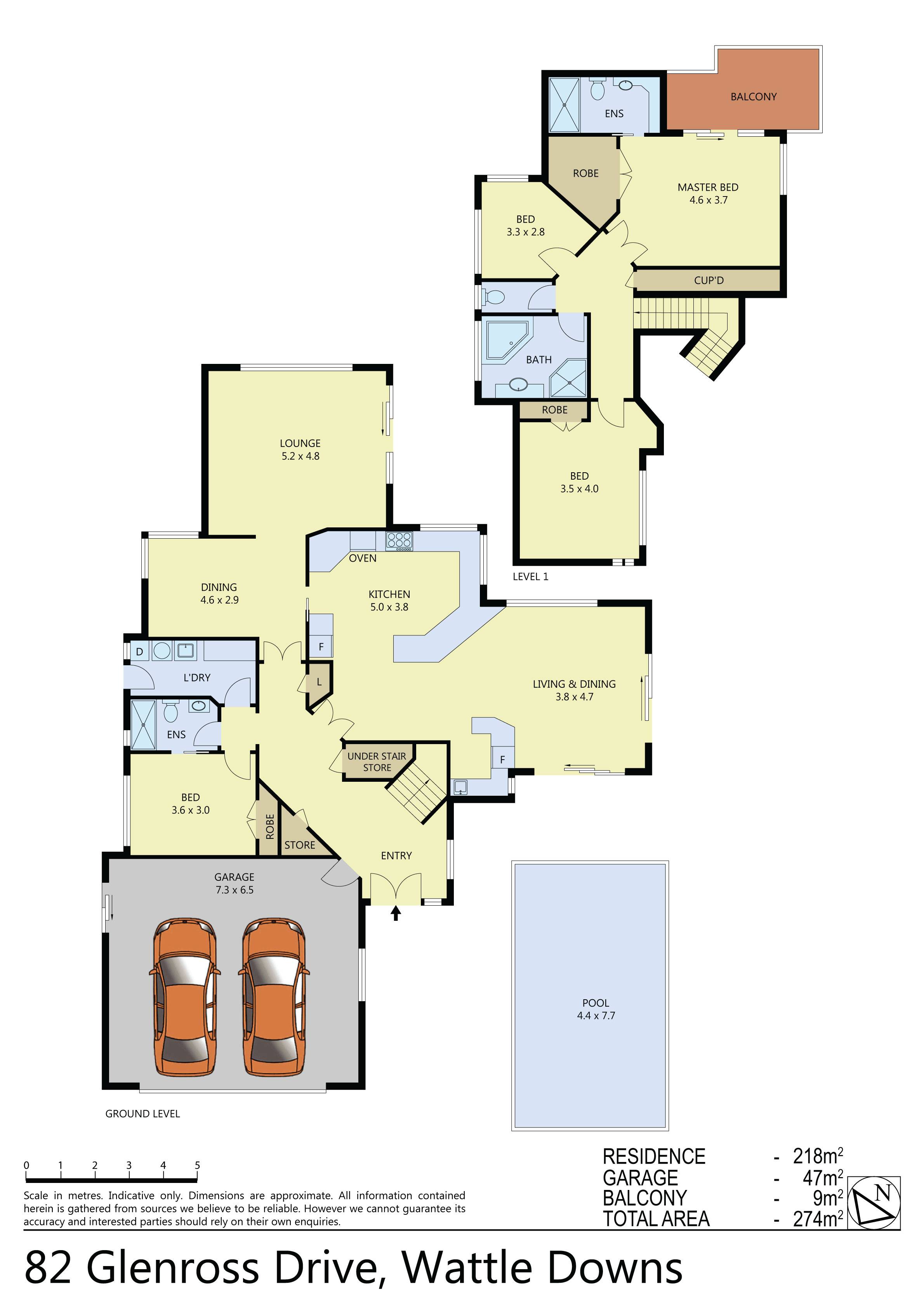82 Glenross Drive, Wattle Downs, Manukau City, 4 ห้องนอน, 3 ห้องน้ำ, House