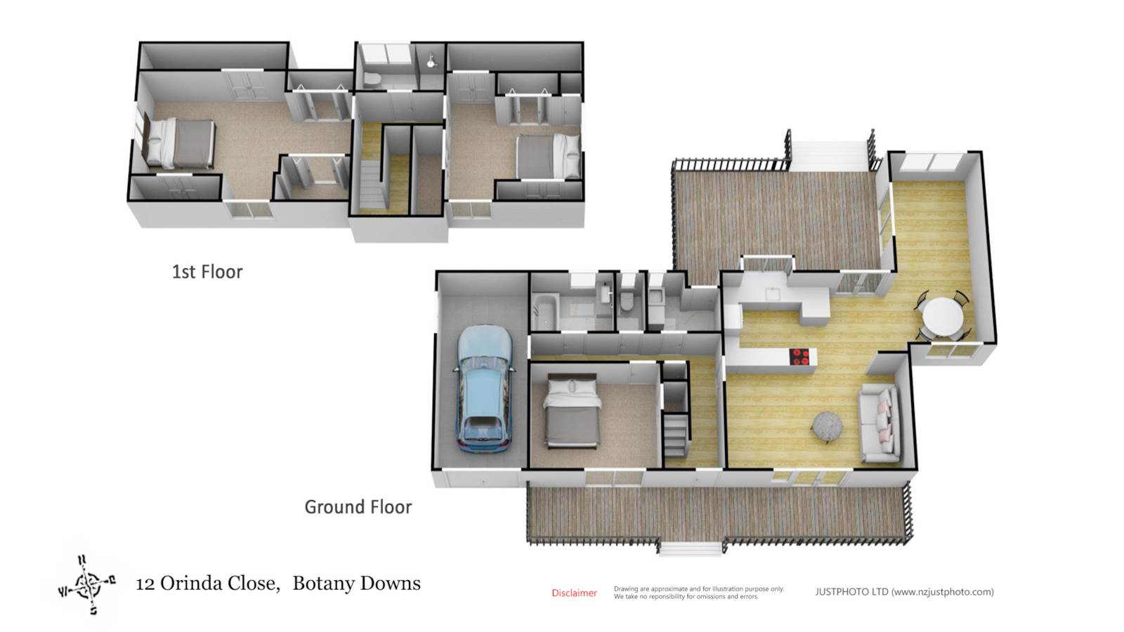 12 Orinda Close, Botany Downs, Manukau City, 3 कमरे, 2 बाथरूम, House