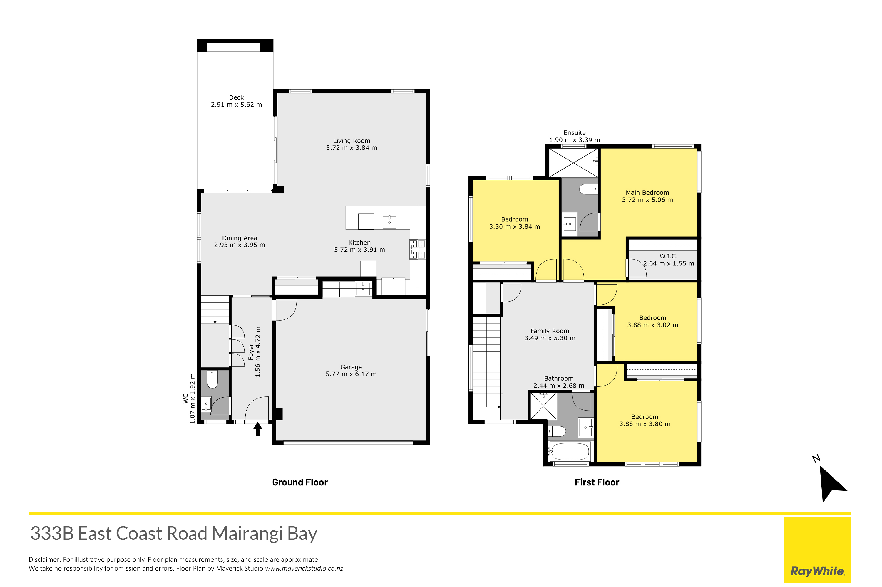 333b East Coast Road, Mairangi Bay, Auckland - North Shore, 4房, 0浴, House