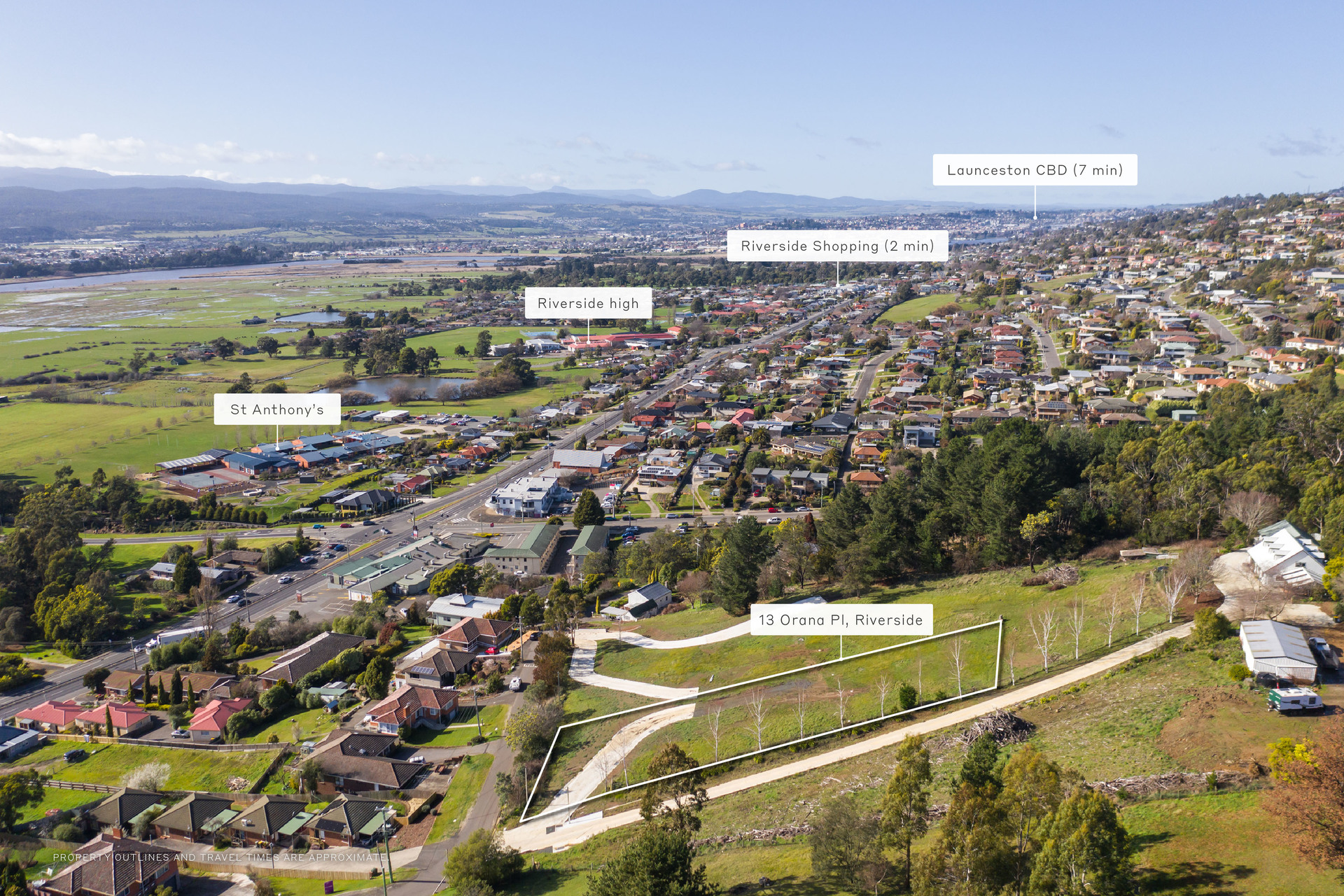 UNIT 3 13 ORANA PL, Riverside, Launceston and North East, 0部屋, 0バスルーム, Section