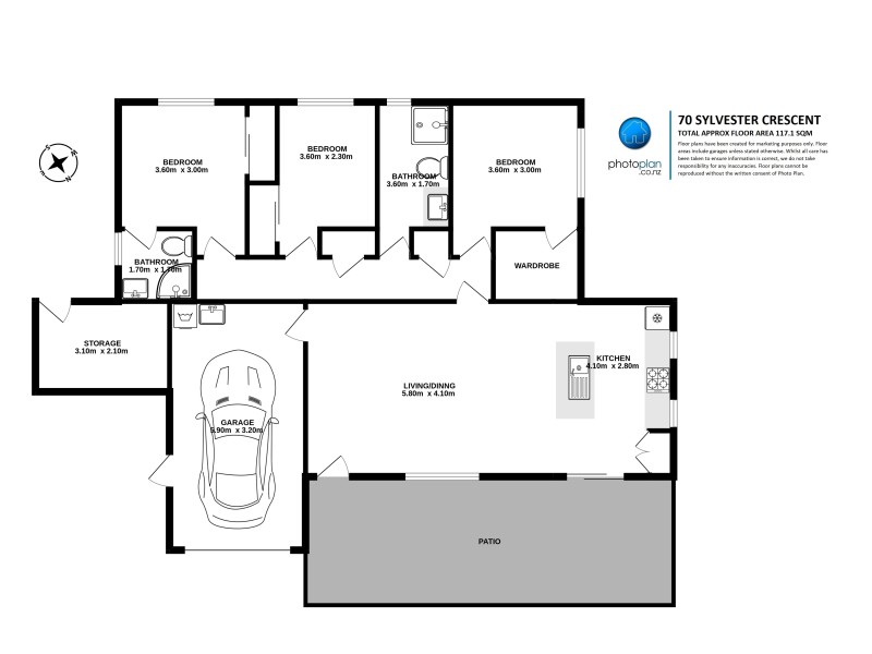 70 Sylvester Crescent, Flagstaff, Hamilton City, 3 Bedrooms, 0 Bathrooms, House