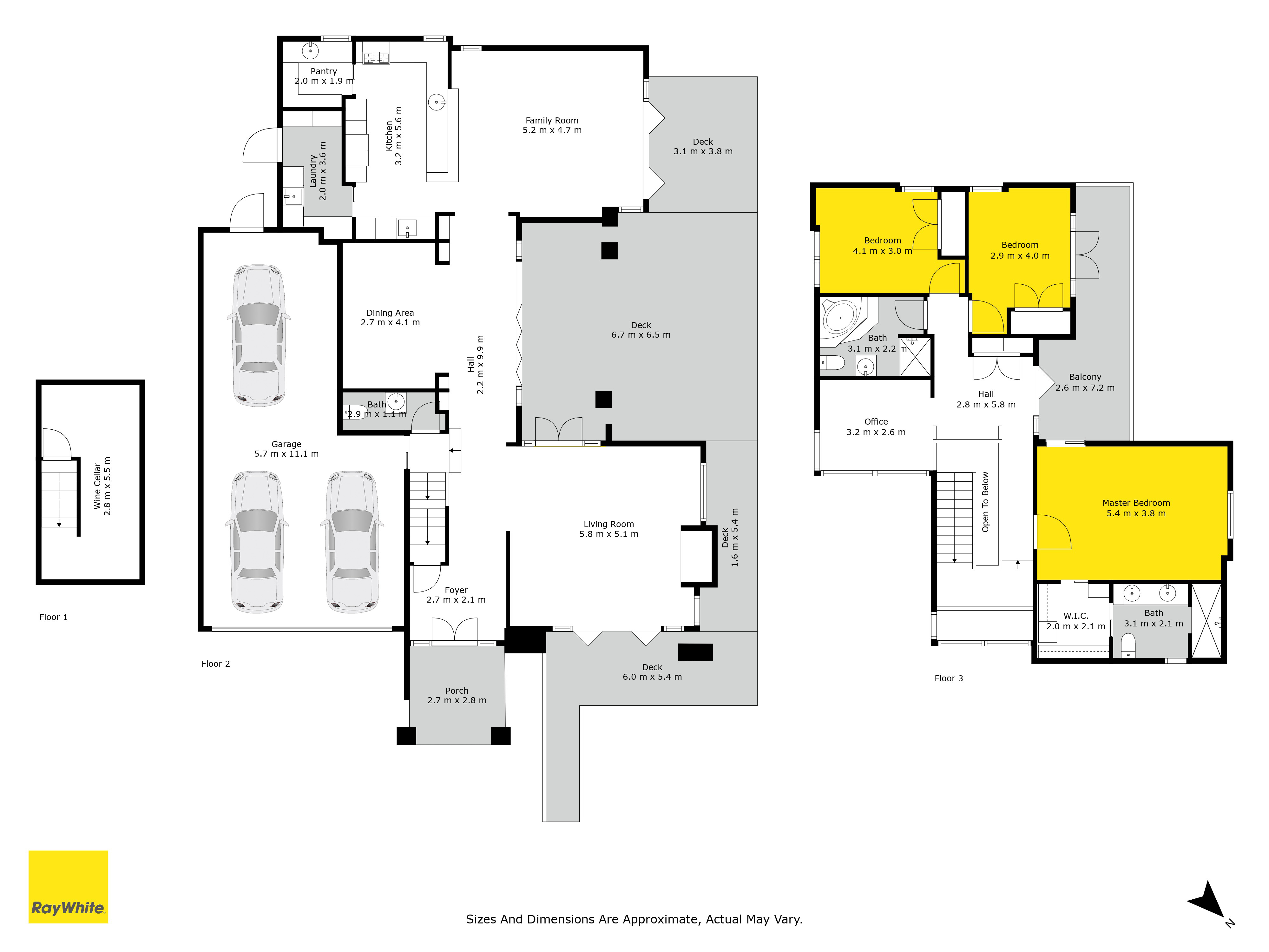 6 Allen Johnston Place, Saint Johns, Auckland, 3房, 0浴, House