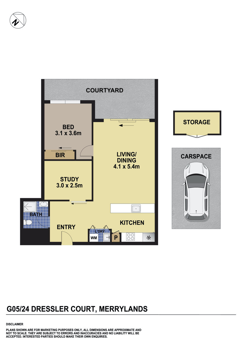 UNIT G05 24 DRESSLER CT, Merrylands, Parramatta (Northwest suburbs), 0 ห้องนอน, 0 ห้องน้ำ, Unit