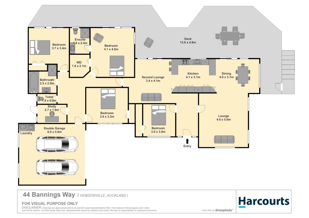 44 Bannings Way, Hobsonville, Waitakere City, 4 રૂમ, 0 બાથરૂમ