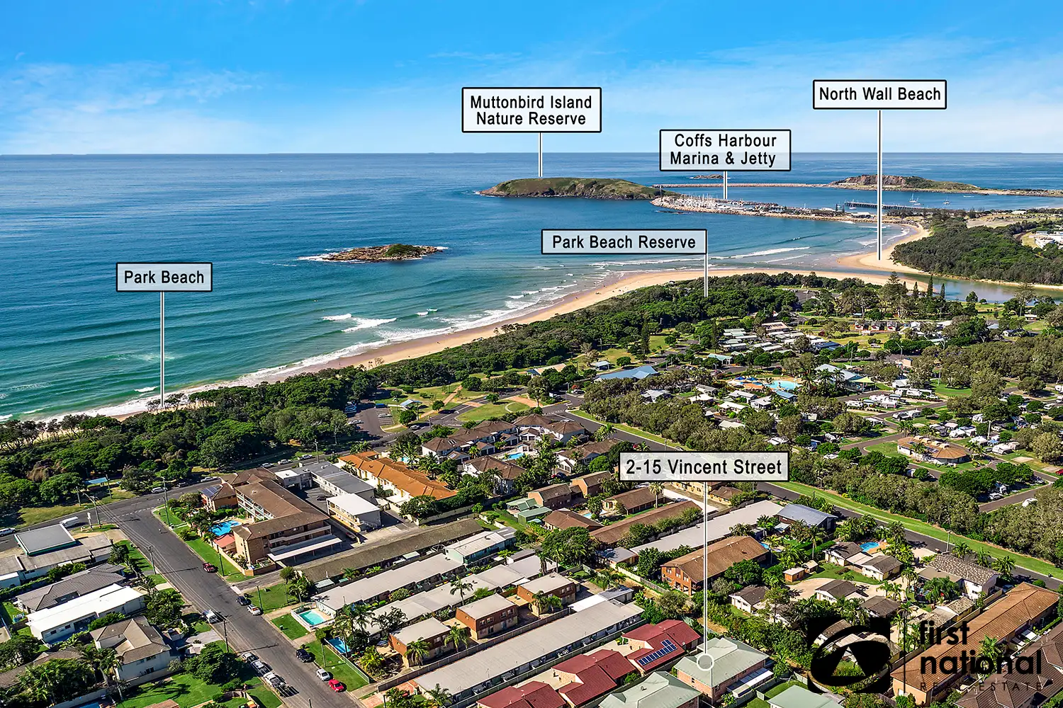 UNIT 2 15 VINCENT ST, Coffs Harbour, North Coast, 0 રૂમ, 0 બાથરૂમ, Townhouse