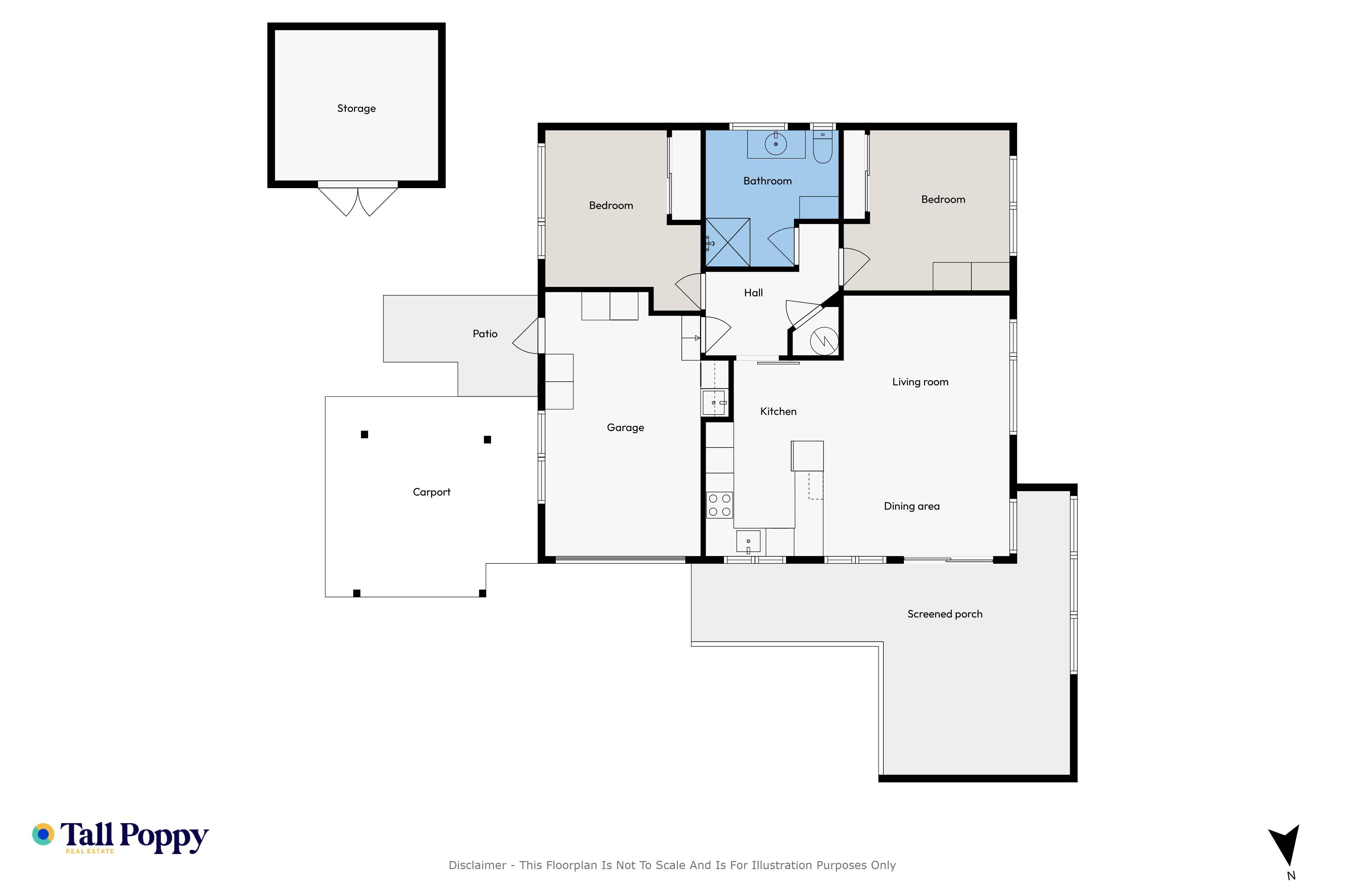 19c Goodman Drive, Motueka, Tasman, 2 habitaciones, 1 baños, House
