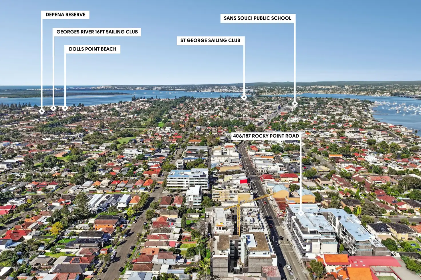 Unit 406/187 ROCKY POINT ROAD, RAMSGATE, 0 rūma, 0 rūma horoi, Unit