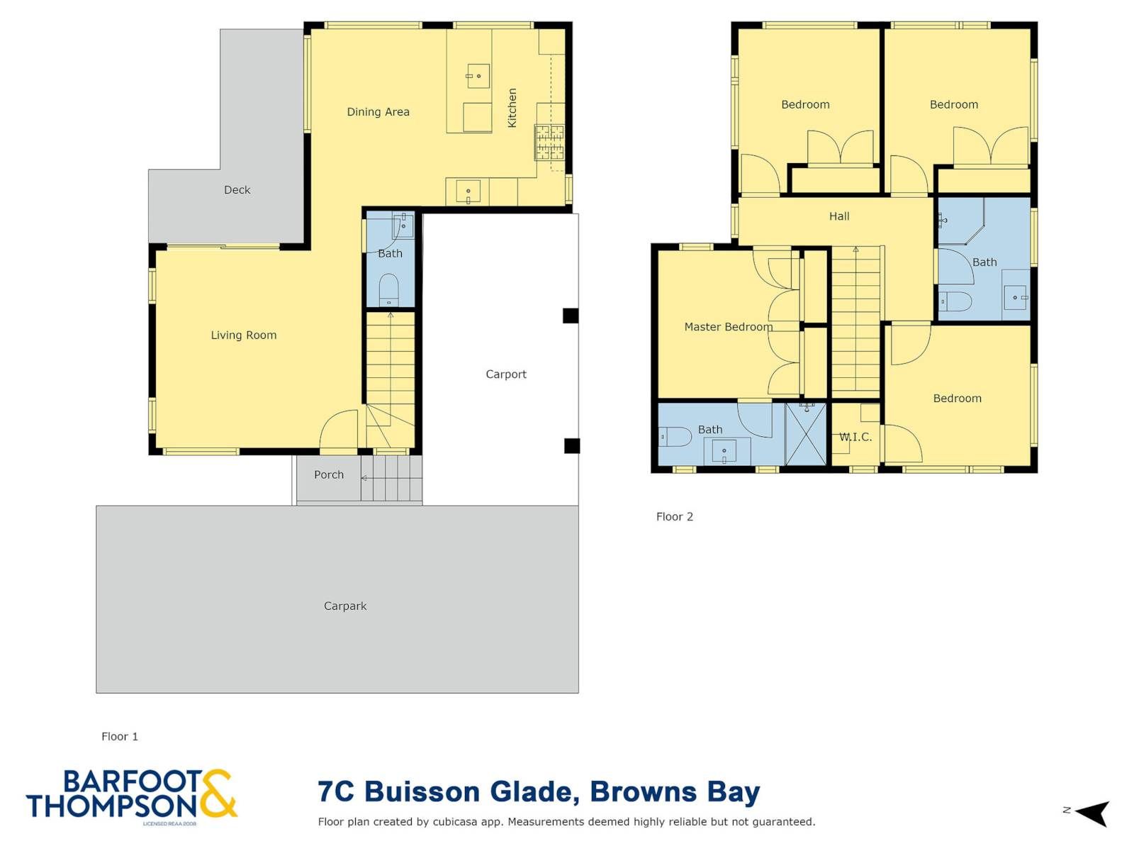 7c Buisson Glade, West Harbour, Auckland - Waitakere, 4房, 0浴, House