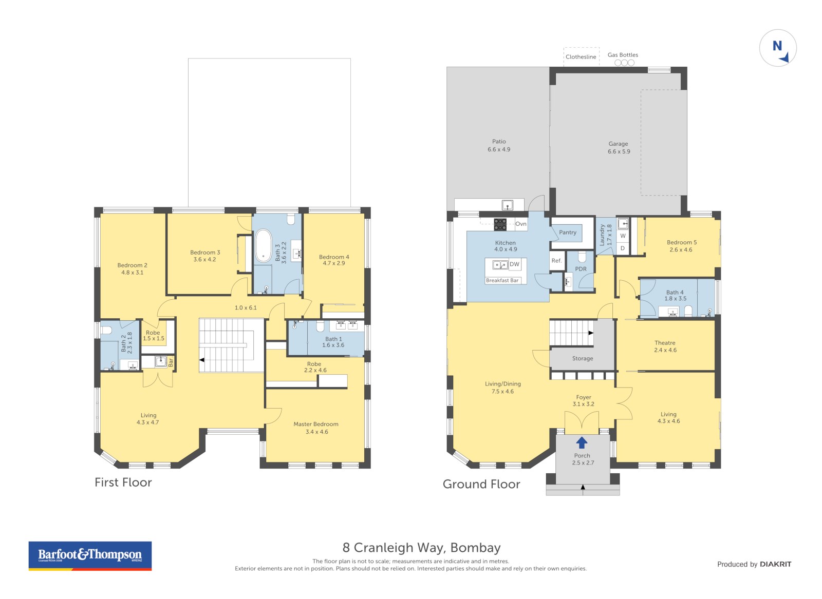 8 Cranleigh Way, Bombay, Franklin, 5 غرف, 4 حمامات