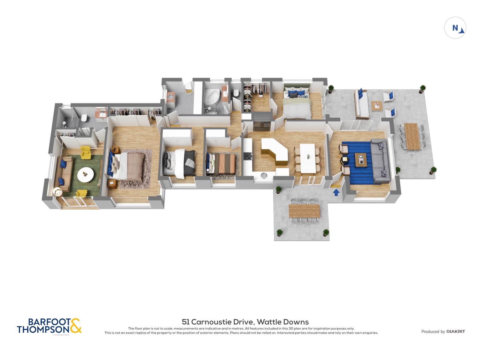 51 Carnoustie Drive, Wattle Downs, Manukau City, 4房, 0浴, House