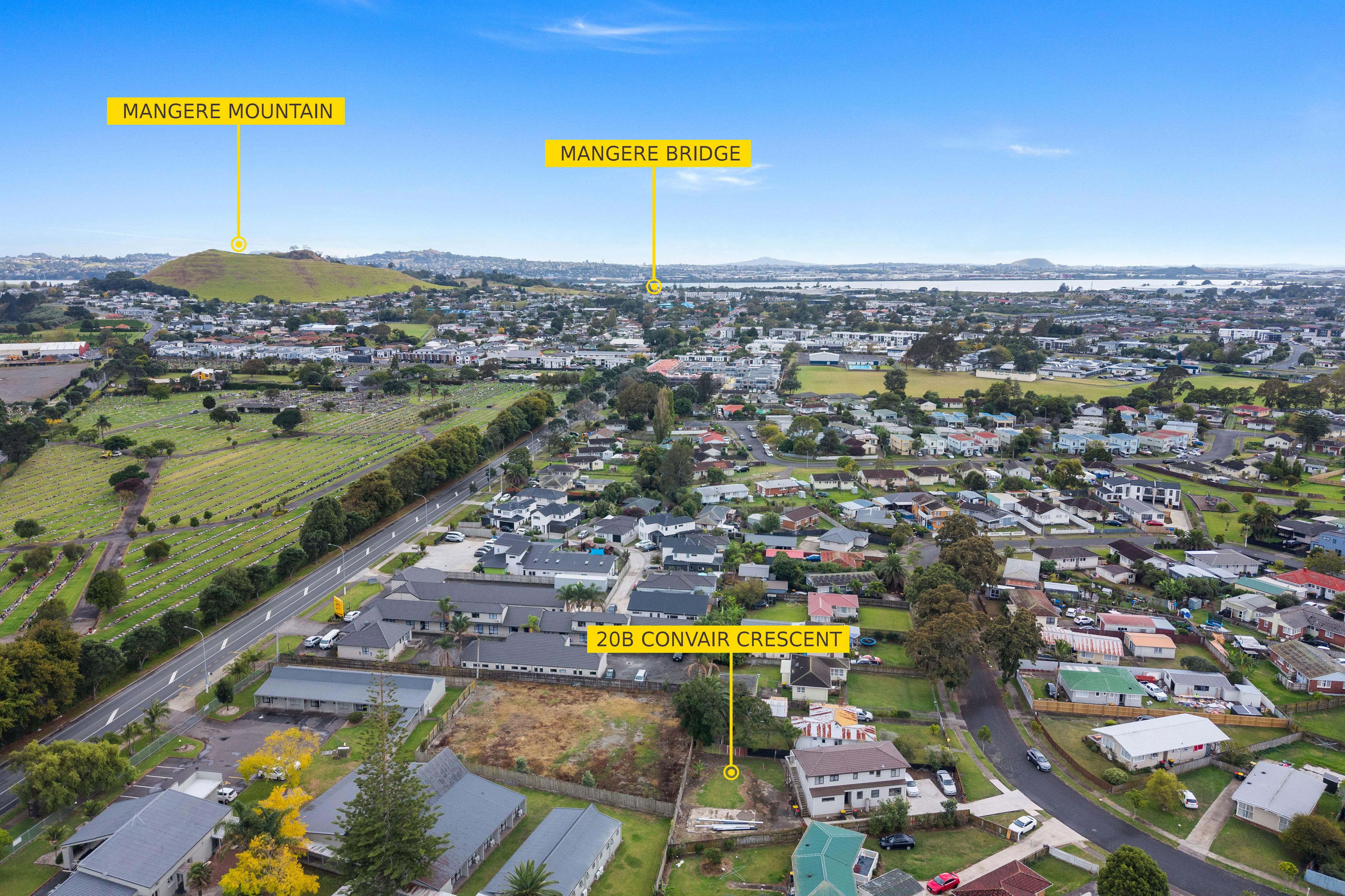 20b Convair Crescent, Mangere, Manukau City, 0 غرف, 0 حمامات, Section
