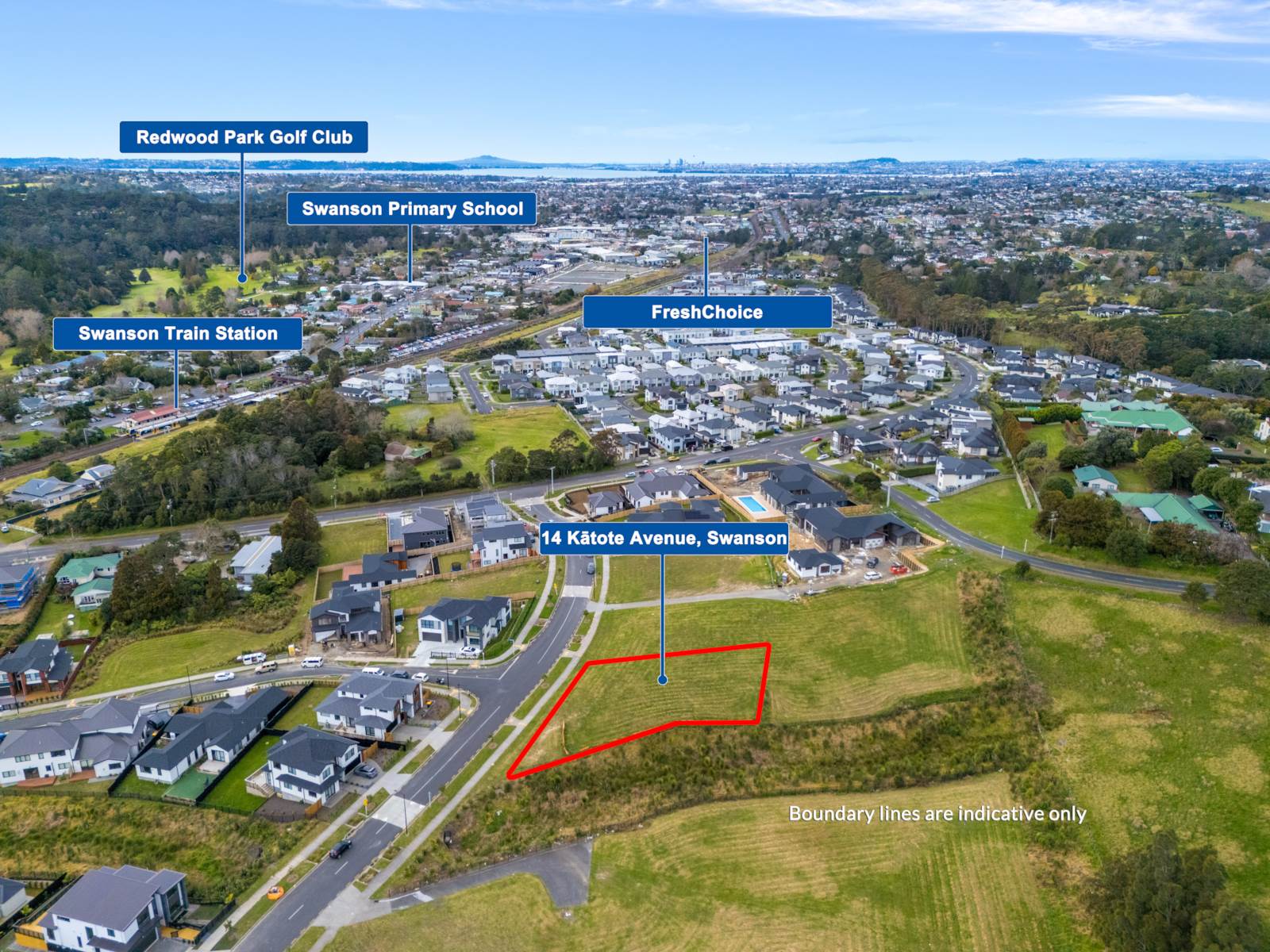 14 Katote Avenue, Swanson, Auckland - Waitakere, 0房, 0浴, Section
